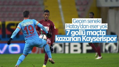 7­ ­g­o­l­l­ü­ ­m­a­ç­t­a­ ­g­ü­l­e­n­ ­t­a­r­a­f­ ­K­a­y­s­e­r­i­s­p­o­r­ ­o­l­d­u­